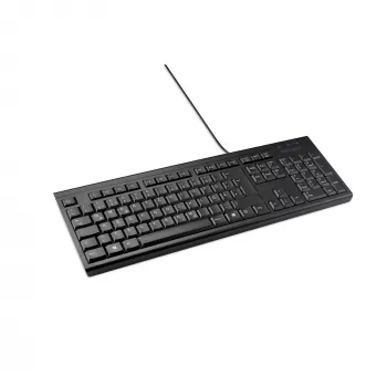 Kensington KB100 EQ Kabelgebundene Full-Size-Tastatur USB Membrane QWERTZ
