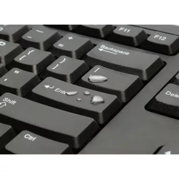 Kensington KB100 EQ Kabelgebundene Full-Size-Tastatur USB Membrane QWERTZ