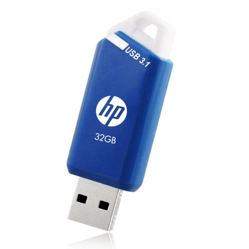 HP x755w USB-Flash-Laufwerk 32 GB USB Typ-A 3.2 Gen 1 (3.1 Gen 1) Blau, Weiß
