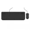 Incase Designed by Microsoft Wired Desktop 600 Tastatur Maus enthalten Universal USB QWERTY Italienisch Schwarz