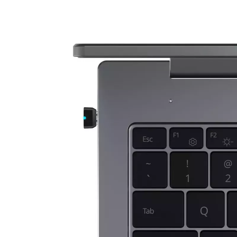 USB-Empfänger SHOKZ Loop120 USB-C-Adapter Kunststoff Edelstahl Schwarz