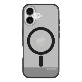 Incase INPH190401-BLK Handyhülle 15,5 cm (6,1 Zoll) Cover Schwarz, Transparent