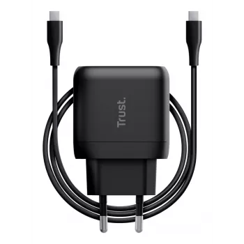 TRUST USB-C Ladegerät MAXO 45W GaN – 45W USB-C Schnellladegerät