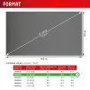 Displex PRIVACY SAFE abnehmbarer 2-Wege-Sichtschutzfilter für Desktop-Monitor 22'' (16:10)