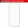 Displex Premium Displayschutzfolie (Full Cover, 10H) für Samsung Galaxy S25 Edge, Eco-Montagerahmen, Full Cover