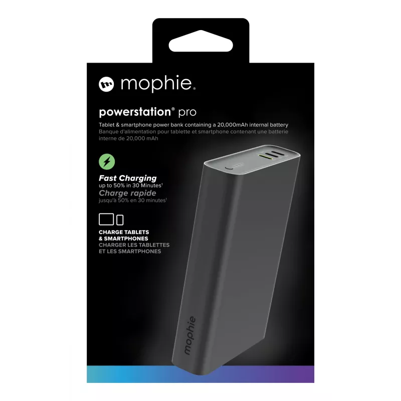 mophie Powerstation Pro 20000 mAh Schwarz