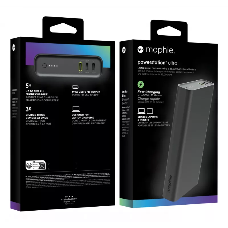 Tragbares Ladegerät Mophie Powerstation Ultra - 25000 mAh