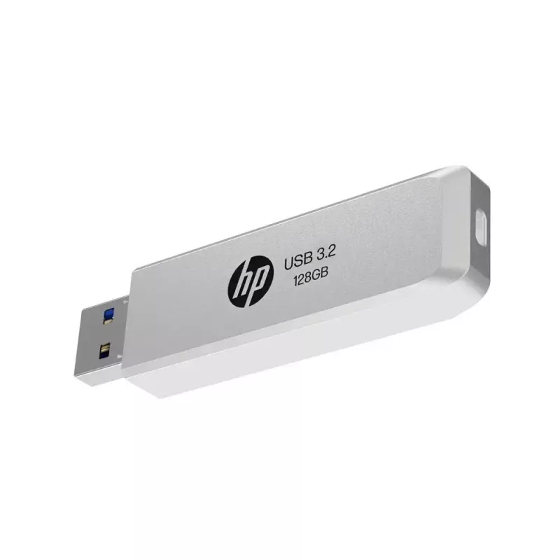 USB-Stick HP HPFD819W-A-128 — 128 GB, USB Typ-A 3.2 Gen 2, Silber, Slide-Formfaktor