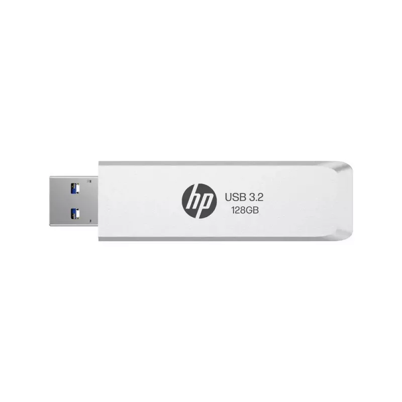 USB-Stick HP HPFD819W-A-128 — 128 GB, USB Typ-A 3.2 Gen 2, Silber, Slide-Formfaktor