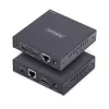 StarTech.com HDMI KVM Extender über IP-Netzwerk, 4K 60Hz, treiberlos, HDMI und USB über Ethernet/CAT6, AVoIP, Sender- und Empfänger-Kit, inklusive Montagesets