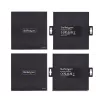 StarTech.com HDMI KVM Extender über IP-Netzwerk, 4K 60Hz, treiberlos, HDMI und USB über Ethernet/CAT6, AVoIP, Sender- und Empfänger-Kit, inklusive Montagesets