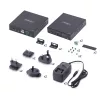 StarTech.com HDMI KVM Extender über IP-Netzwerk, 4K 60Hz, treiberlos, HDMI und USB über Ethernet/CAT6, AVoIP, Sender- und Empfänger-Kit, inklusive Montagesets