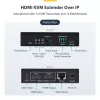 StarTech.com HDMI KVM Extender über IP-Netzwerk, 4K 60Hz, treiberlos, HDMI und USB über Ethernet/CAT6, AVoIP, Sender- und Empfänger-Kit, inklusive Montagesets