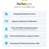 StarTech.com HDMI KVM Extender über IP-Netzwerk, 4K 60Hz, treiberlos, HDMI und USB über Ethernet/CAT6, AVoIP, Sender- und Empfänger-Kit, inklusive Montagesets