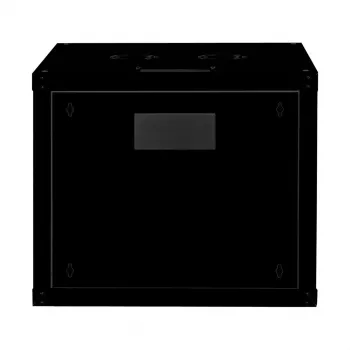 ROLINE 19-Zoll-Wandgehäuse Pro 9HE, 600x600 BxT, schwarz, Schlüsselschloss, IP20
