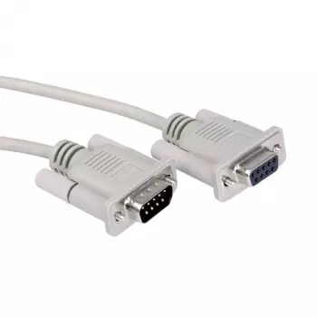 RS232-Kabel ROLINE 11.01.6260 6m DB9 M-F Grau