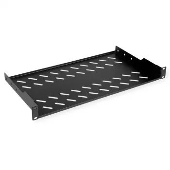 Rack shelf ROLINE 19-inch 1U 250mm depth 15kg Schwarz