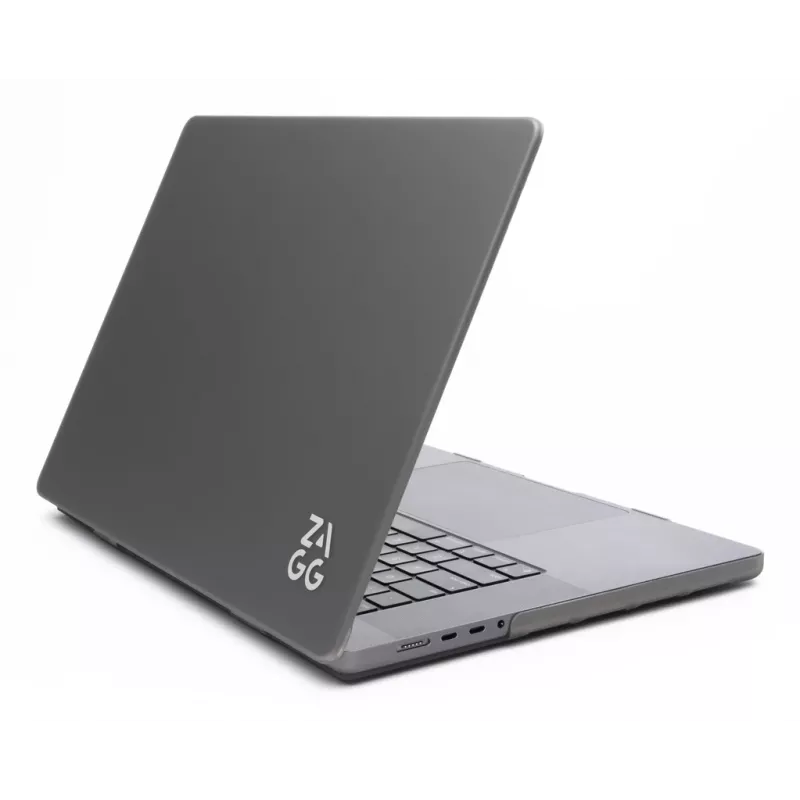 Hartschalenhülle Zagg für MacBook Pro 13 M2/M1 (20) – Smoke-Finish, Schutzgehäuse