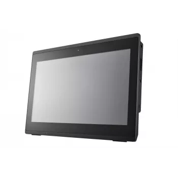 Shuttle All-In-One Barebone P55U, 15,6 Zoll Multi-Touch-Bildschirm, Celeron 7305, WiFi, IP54, lüfterlos, 24/7 Dauerbetrieb