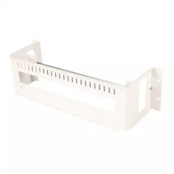 ROLINE 19-Zoll-Hutschienenhalter 4 U, Stahl, grau (Modell 26.21.0112)