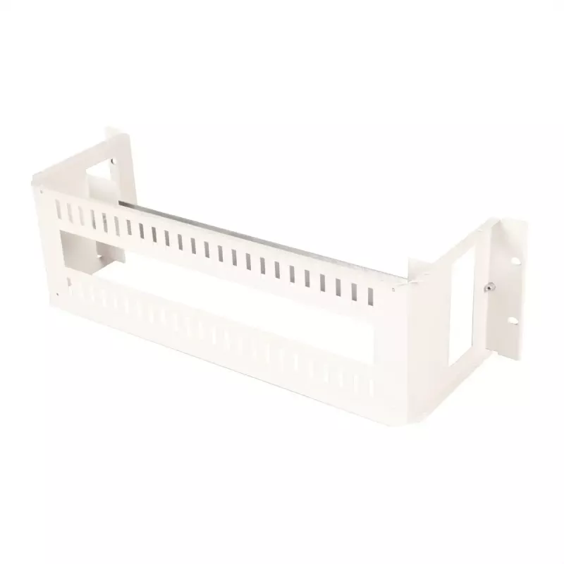ROLINE 19-Zoll-Hutschienenhalter 4 U, Stahl, grau (Modell 26.21.0112)