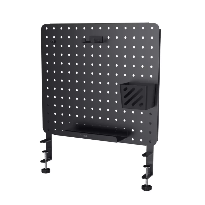 Schreibtisch-Organizer-Set Trust GXT 724 Vesto Schwarz 600x20x470 mm