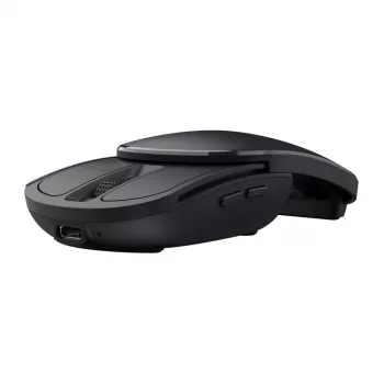 Maus TRUST Travel beidhändig RF Wireless 2400 DPI, 6 Tasten, schwarz