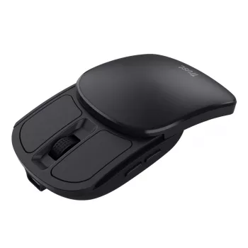 Maus TRUST Travel beidhändig RF Wireless 2400 DPI, 6 Tasten, schwarz