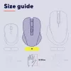 Trust 25673 Maus, Universal, Beidhändig, Bluetooth, 3200 DPI, 9 Tasten