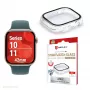 Full Body Protector e.v.i. DISPLEX Apple Series 10 42mm Transparent — Vollflächige Schutzfolie für Apple Watch Series 10 42mm