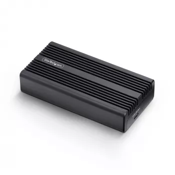 StarTech.com USB4 M.2 NVMe-Gehäuse, 40 Gbit/s, externes USB-C/Thunderbolt NVMe SSD-Gehäuse, Aluminium-Kühlkörpergehäuse, B+M/M-Key