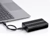StarTech.com USB4 M.2 NVMe-Gehäuse, 40 Gbit/s, externes USB-C/Thunderbolt NVMe SSD-Gehäuse, Aluminium-Kühlkörpergehäuse, B+M/M-Key
