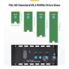 StarTech.com USB4 M.2 NVMe-Gehäuse, 40 Gbit/s, externes USB-C/Thunderbolt NVMe SSD-Gehäuse, Aluminium-Kühlkörpergehäuse, B+M/M-Key