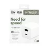 PanzerGlass empower™ by ® Turbo 35W Ladegerät inkl. USB-C + USB-A | UK-Stecker | Silberweiß