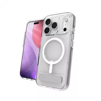 Cover ZAGG Crystal Palace Snap Kickstand Hülle für Apple iPhone 17 Pro Transparent