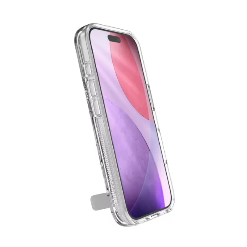 Cover ZAGG Crystal Palace Snap Kickstand Hülle für Apple iPhone 17 Pro Transparent