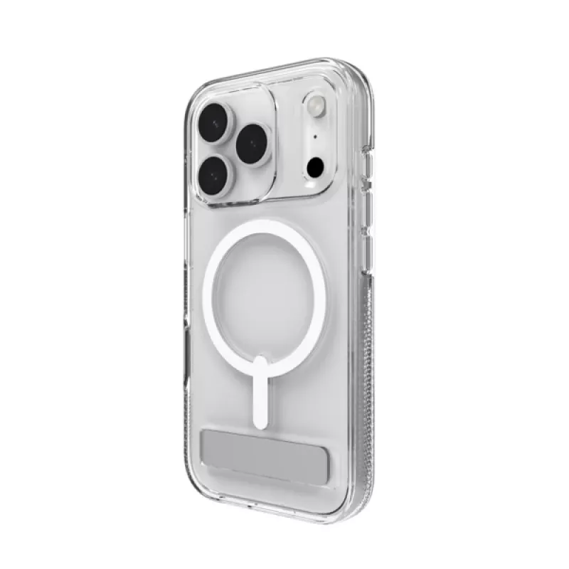 ZAGG Crystal Palace Snap Kickstand (Button Cover) Hülle für Apple iPhone 17 Pro Max