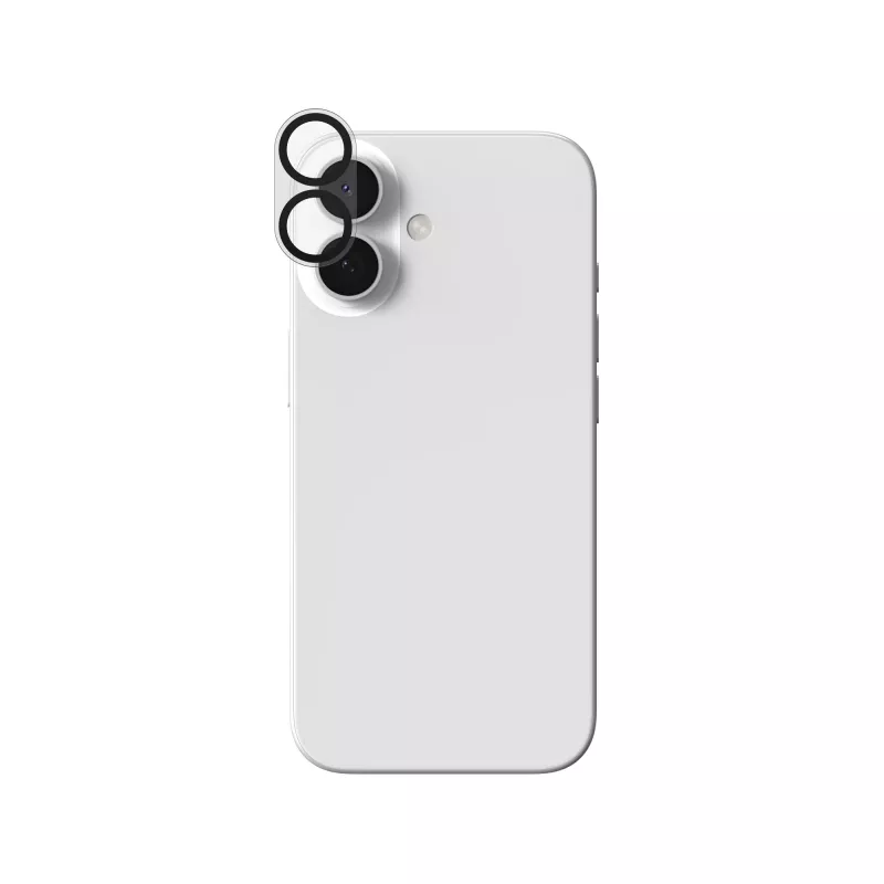 InvisibleShield Glass Elite Objektivschutz für Apple iPhone 17/16/16+ Schwarz