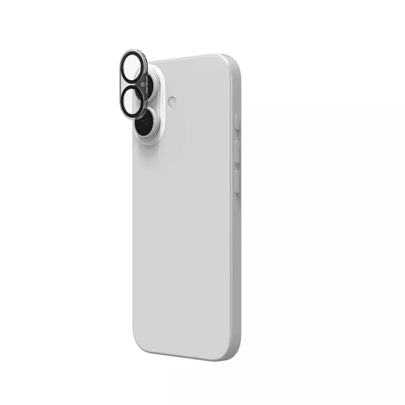 InvisibleShield Glass Elite Objektivschutz für Apple iPhone 17/16/16+ Schwarz