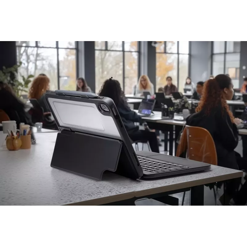 ZAGG Tough Keys-Apple-iPad 10th Gen/A16-Schwarz-Deutsch(B2B Brown Box)