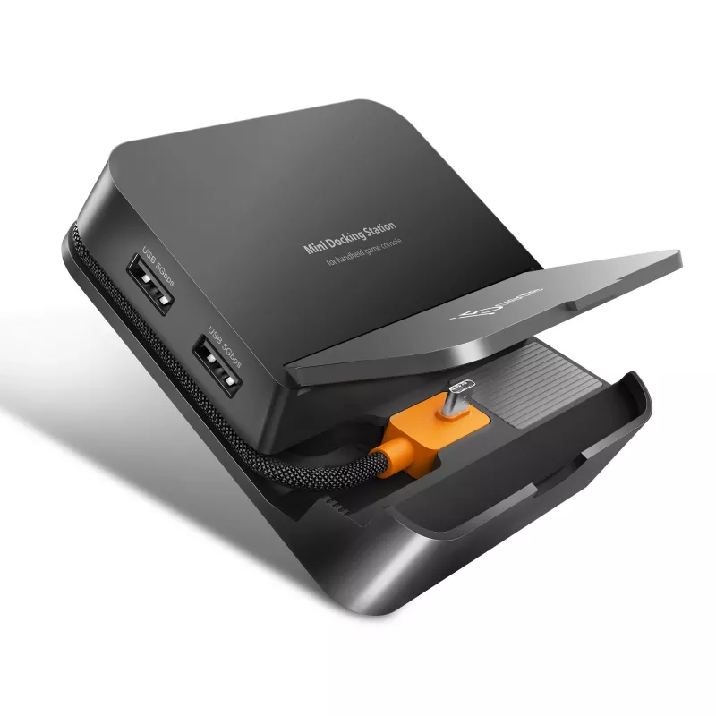 Mobile Geräte-Dockingstation j5 create JCD624-N USB Type-C für iPhone 16/15 & Samsung Galaxy Serie, 100×250×28,5 mm, 238 g, Schwarz/Grau