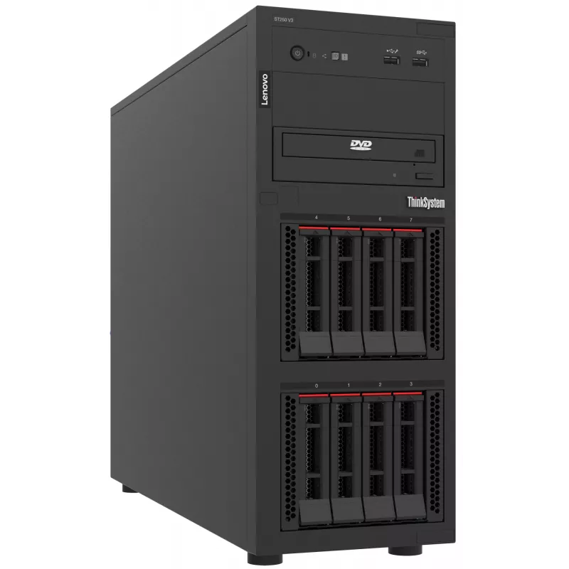 Lenovo ThinkSystem ST250 V3 Server Tower Intel® Xeon® 6315P 2,8 GHz 16 GB DDR5-SDRAM 800 W