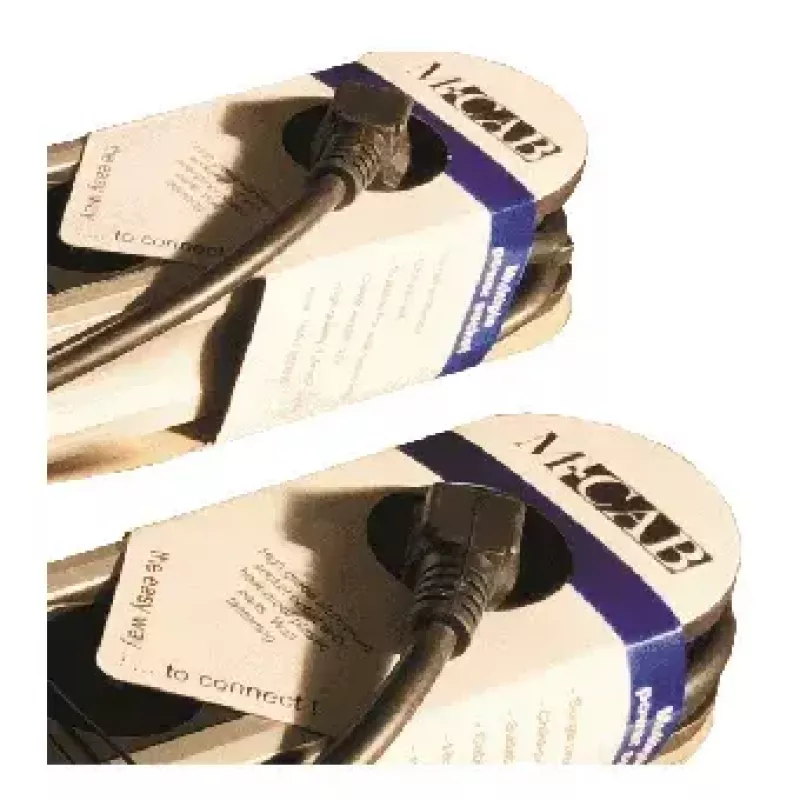 Power Extension M-Cab POW0001 2m 6 AC Outlets Indoor Schwarz Silver
