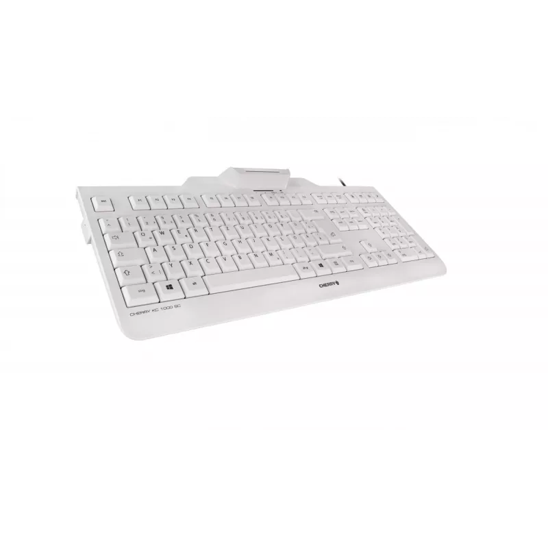 CHERRY KC 1000 SC Tastatur Office USB QWERTY Nordisch Schwarz