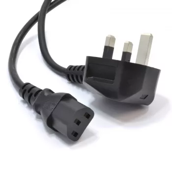 Origin Storage C13 (Kettle) zu UK-Netzkabel, 1,8 m, Netzstecker Typ G, C13-Kupplung