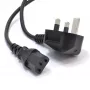 Origin Storage C13 (Kettle) zu UK-Netzkabel, 1,8 m, Netzstecker Typ G, C13-Kupplung