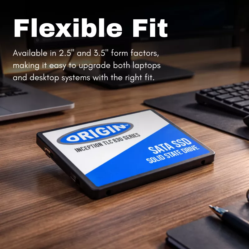 Origin Storage Inception SSD 512 GB 2,5 Zoll SATA 3D-TLC