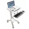 Multimedia-Wagen Ergotron StyleView EMR Laptop Cart SV40 Aluminium Grau Weiß