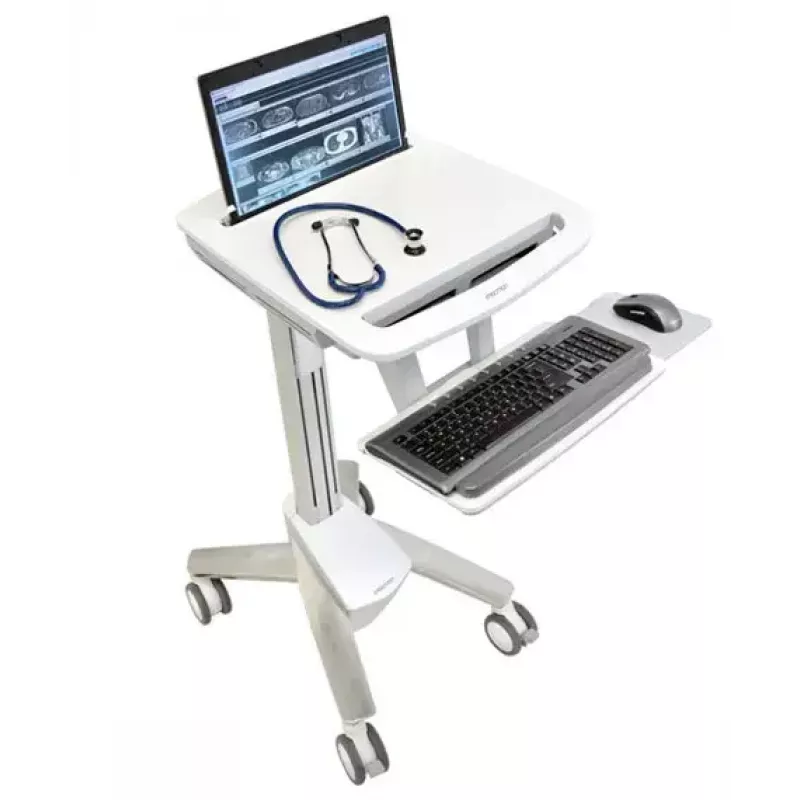 Multimedia-Wagen Ergotron StyleView EMR Laptop Cart SV40 Aluminium Grau Weiß