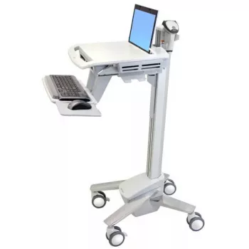 Multimedia-Wagen Ergotron StyleView EMR Laptop Cart SV40 Aluminium Grau Weiß